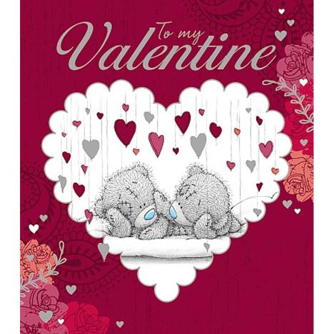 Hanging Hearts Me to You Bear Valentine's Day Card £1.89